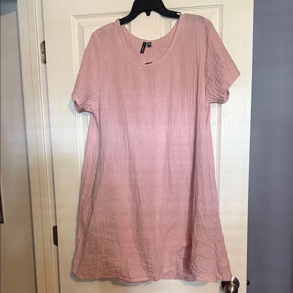 Pink Midi Dress